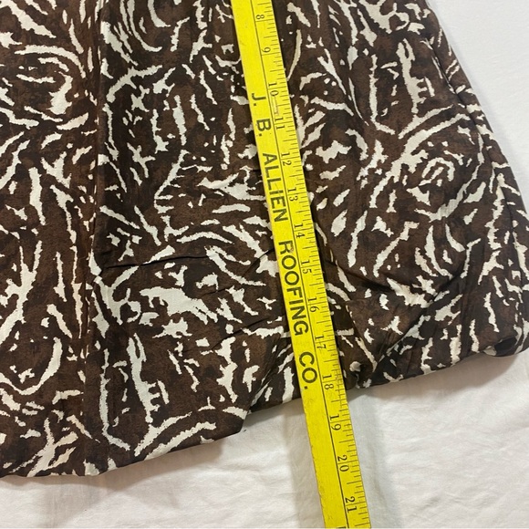 Banana Republic Balloon Mini Skirt women’s 0 fully lined side zipper pockets - Picture 10 of 11